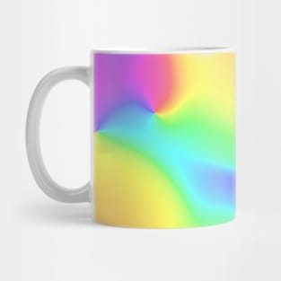 Bright and Beautiful Abstract Rainbow Gradient Design! Mug